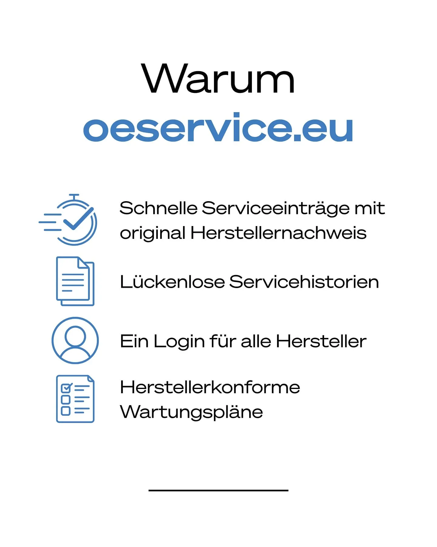 Vorteile von oeservice.eu